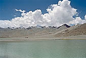  The intensely blue clear water of Pangong Tso - Ladakh 